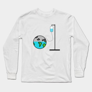 Earth on infusion Long Sleeve T-Shirt